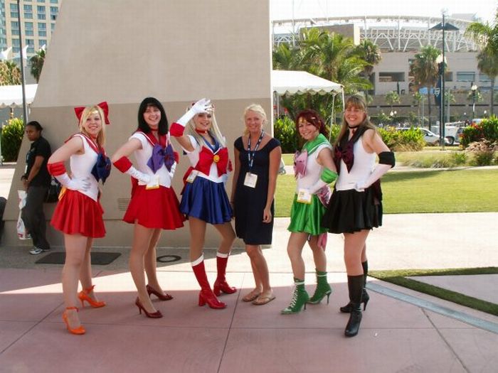 Cosplay girls, San Diego Comic-Con 2011, California, United States