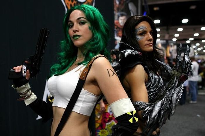 Cosplay girls, San Diego Comic-Con 2011, California, United States