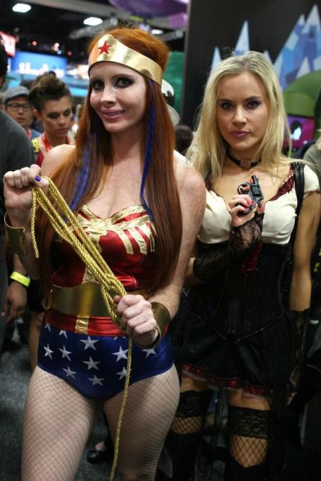 Cosplay girls, San Diego Comic-Con 2011, California, United States