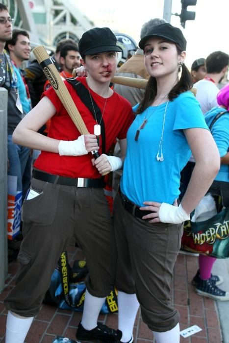 Cosplay girls, San Diego Comic-Con 2011, California, United States