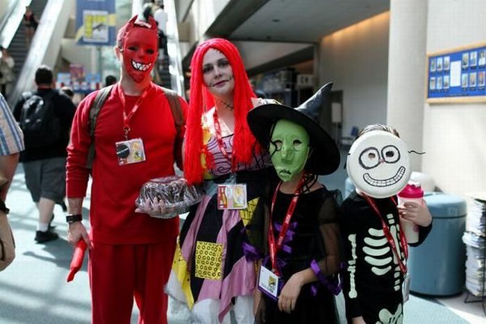 Cosplay girls, San Diego Comic-Con 2011, California, United States