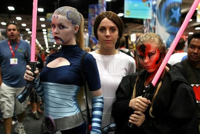 Cosplay girls, San Diego Comic-Con 2011, California, United States