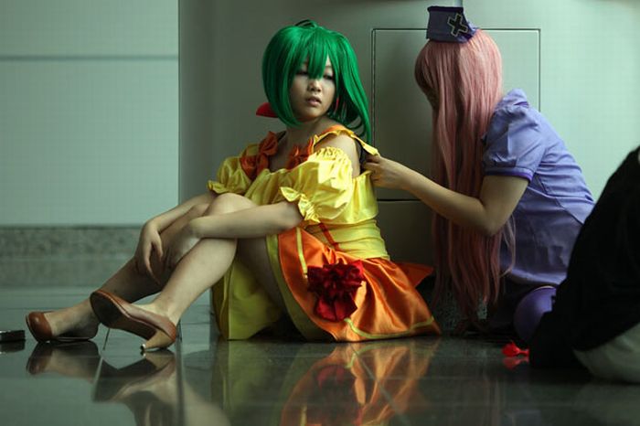 Cosplay girls, Hong Kong 2011, China