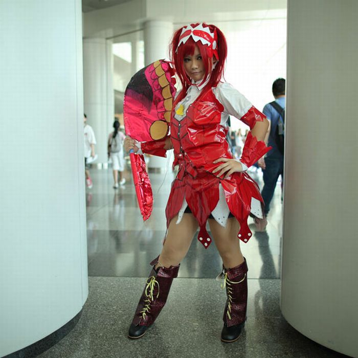 Cosplay girls, Hong Kong 2011, China