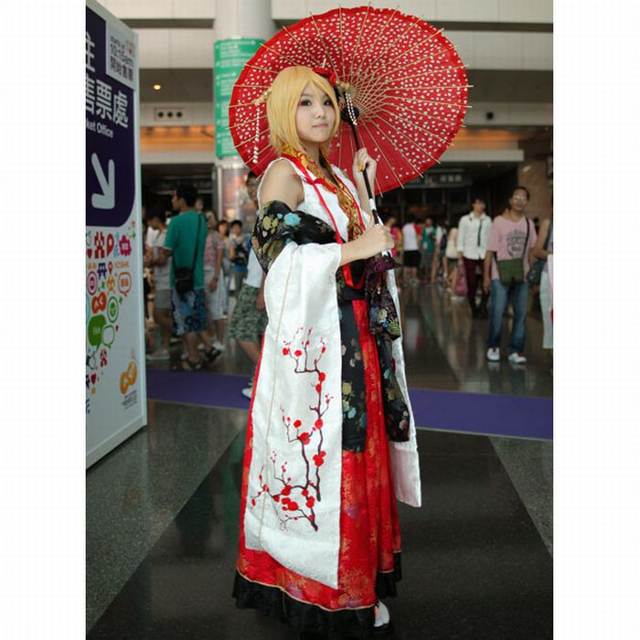 Cosplay girls, Hong Kong 2011, China