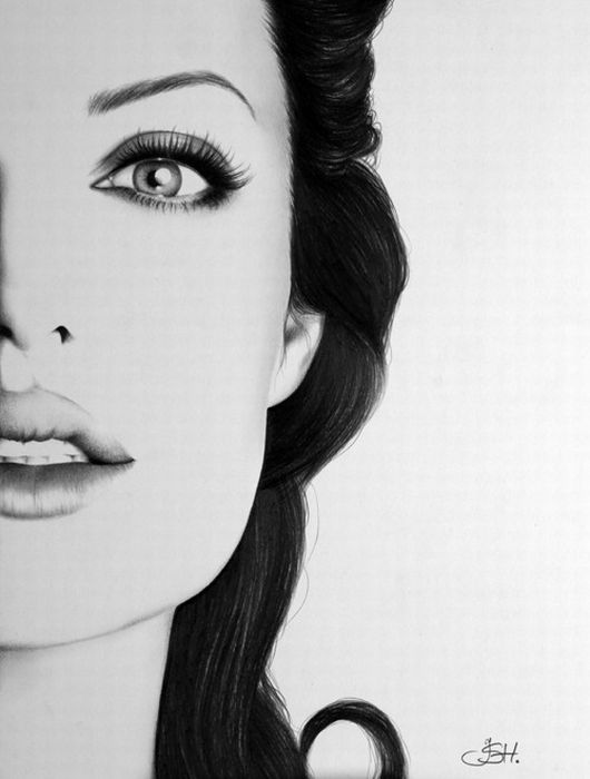 pencil drawing portrait