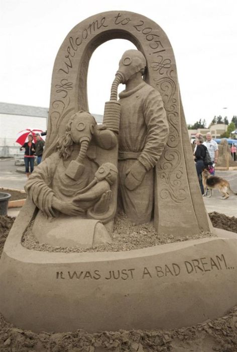 sand sculpture