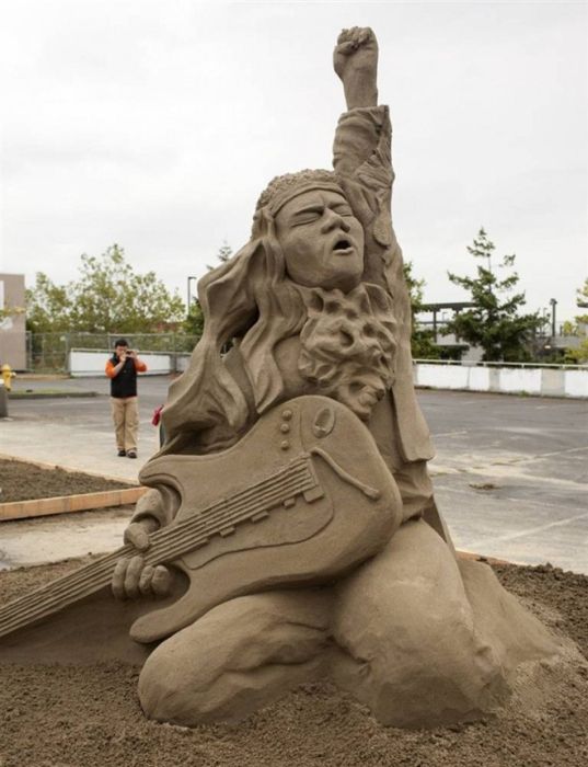 sand sculpture