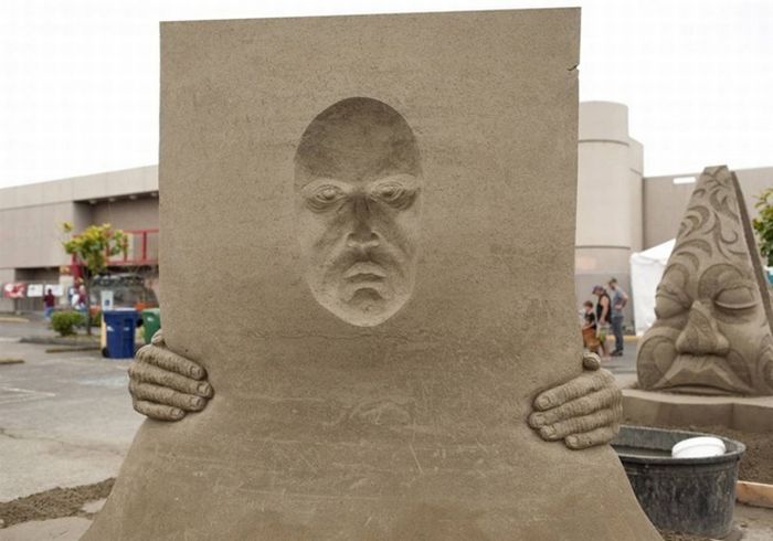 sand sculpture