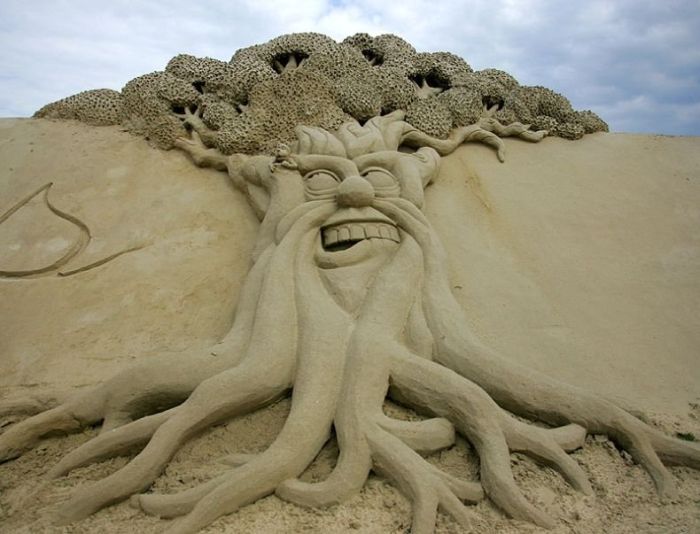 sand sculpture