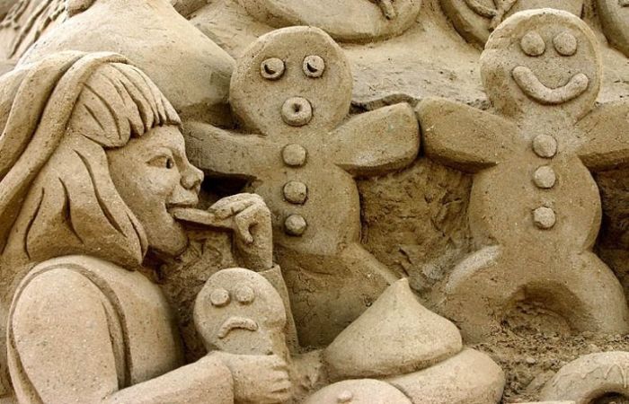 sand sculpture