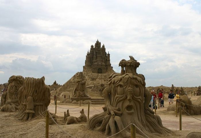 sand sculpture