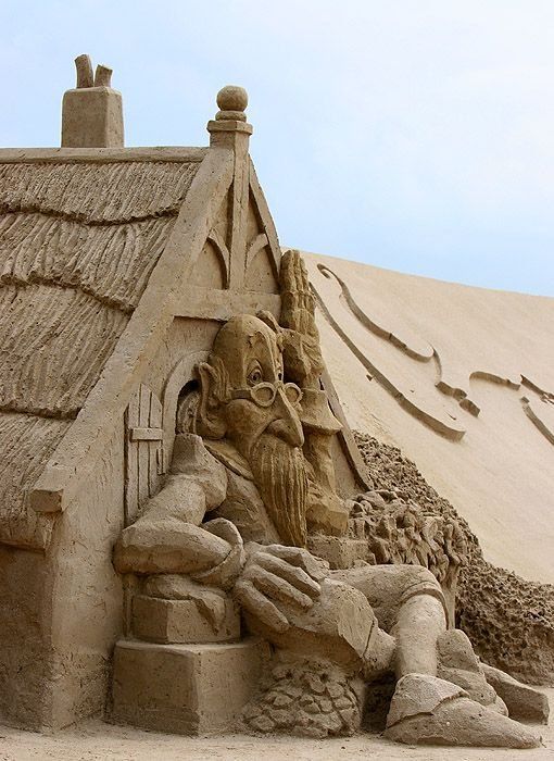 sand sculpture