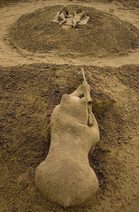 sand sculpture