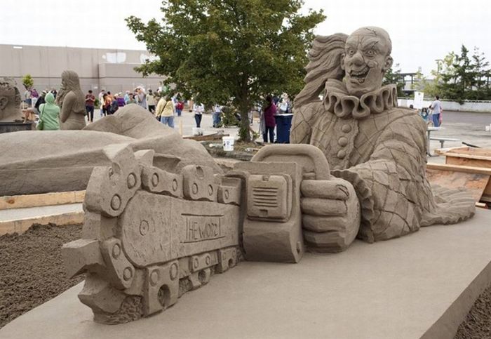 sand sculpture