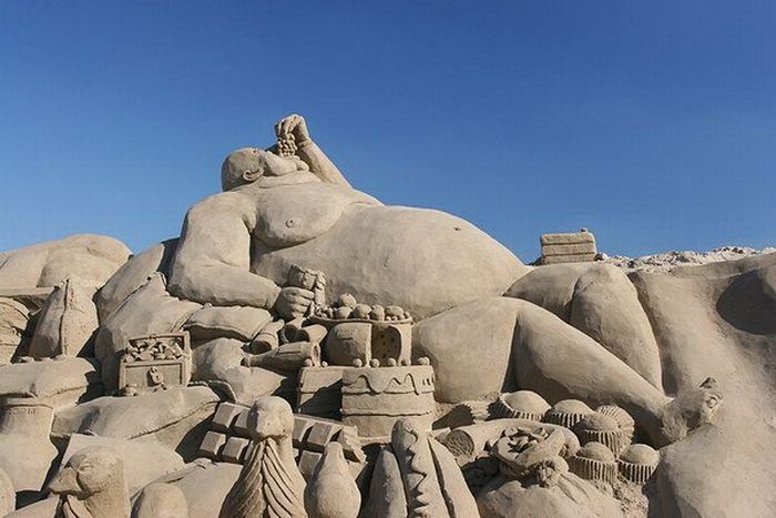 sand sculpture