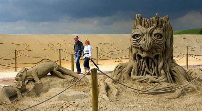 sand sculpture