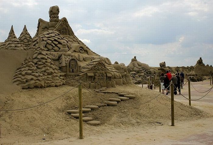 sand sculpture