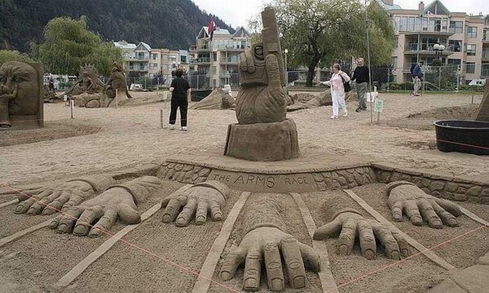 sand sculpture