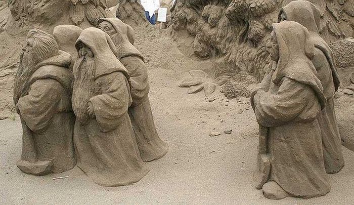 sand sculpture