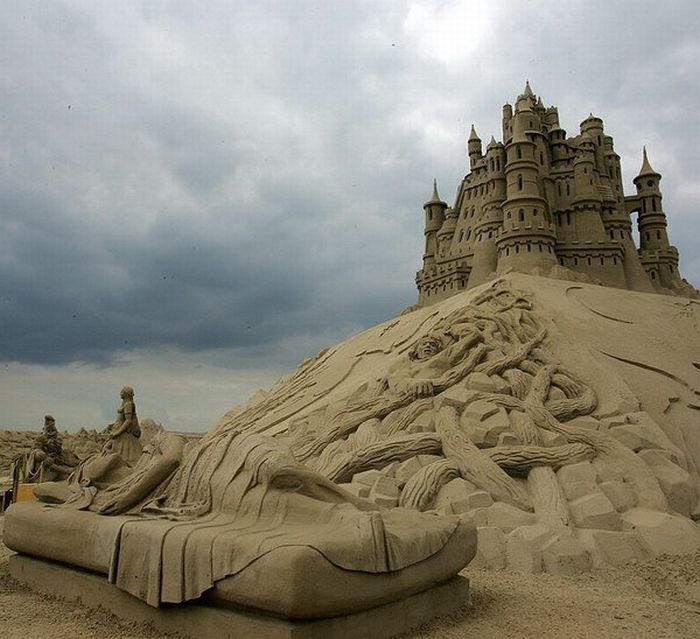 sand sculpture