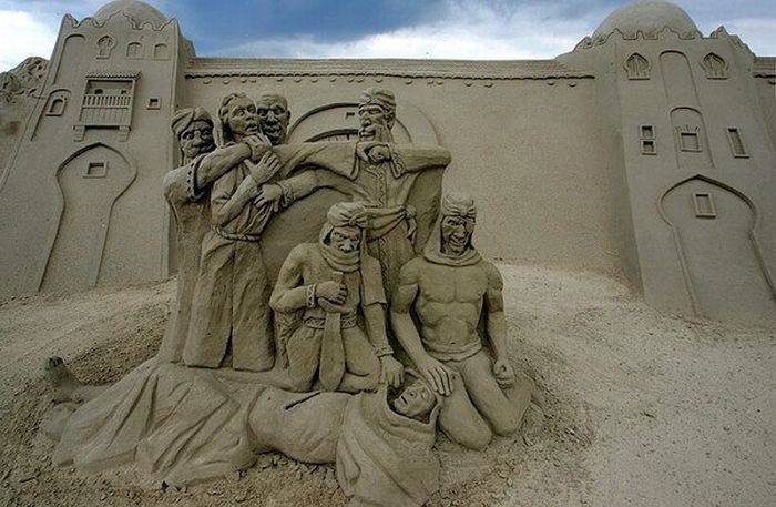 sand sculpture