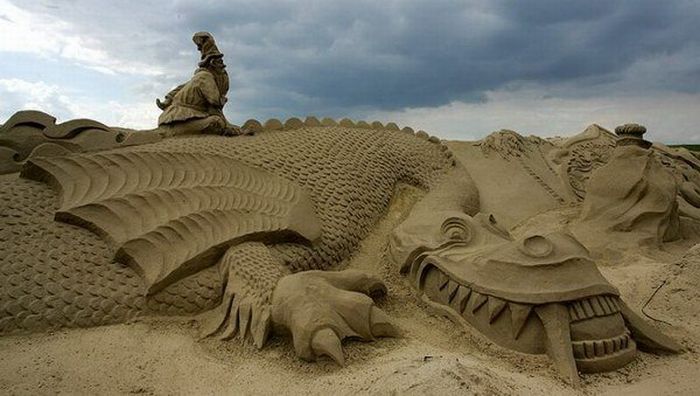 sand sculpture