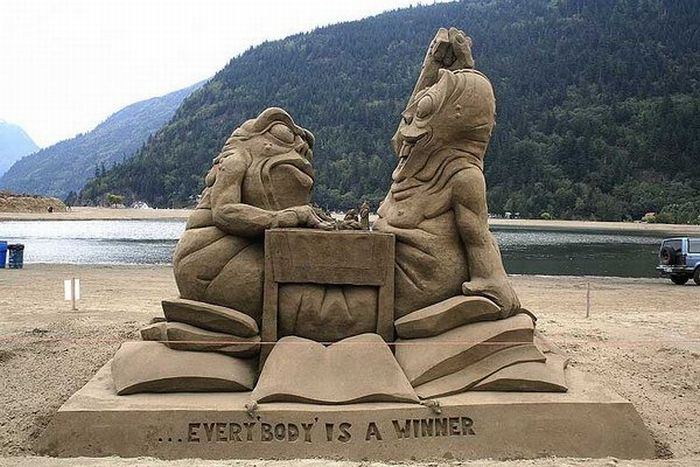 sand sculpture