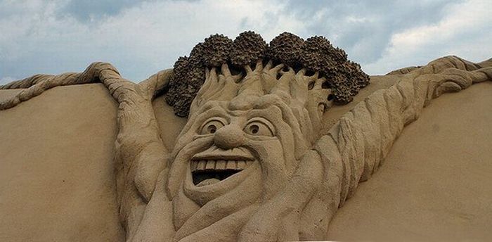 sand sculpture