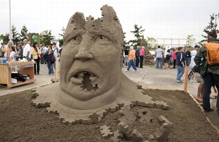 sand sculpture