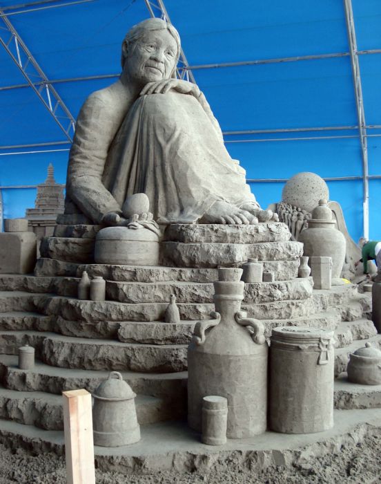 sand sculpture