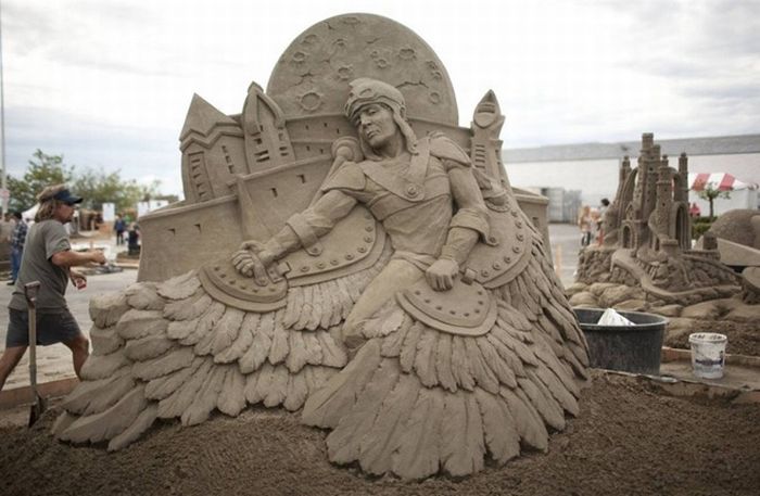 sand sculpture