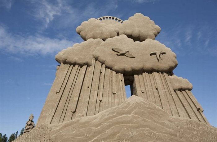 sand sculpture