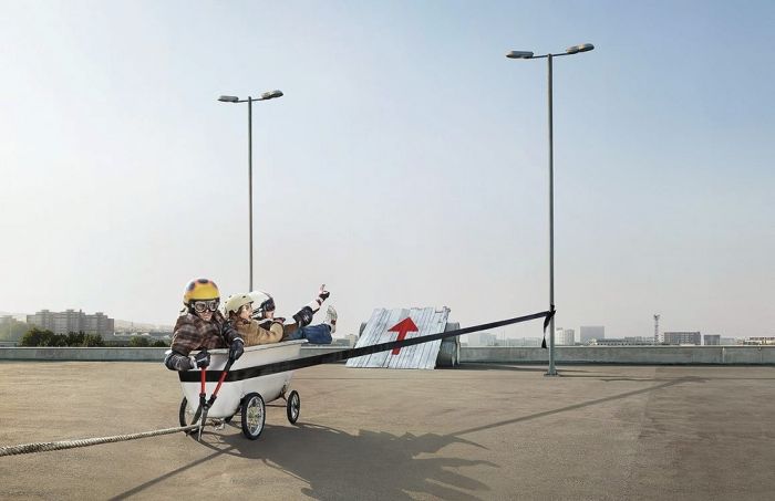 Surreal photography by Jean-Yves Lemoigne