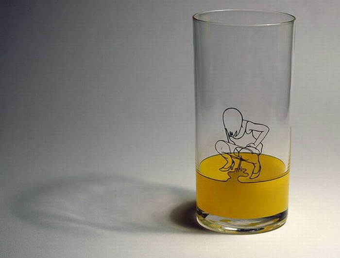 creative drinking glasses