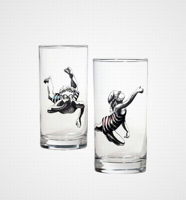 creative drinking glasses