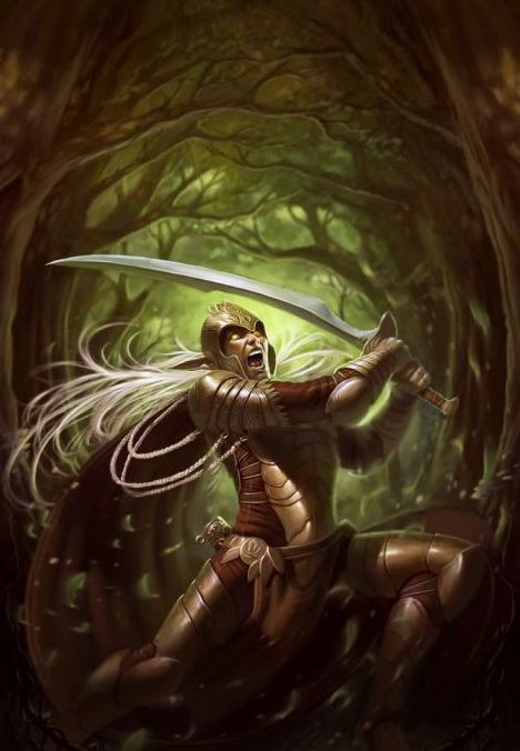 Fantasy art by Dave Rapoza