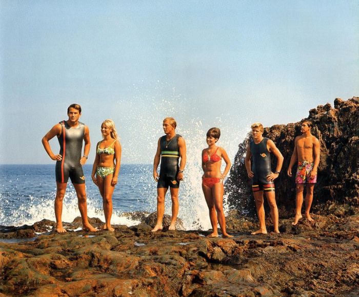 Surfing photography by LeRoy Grannis