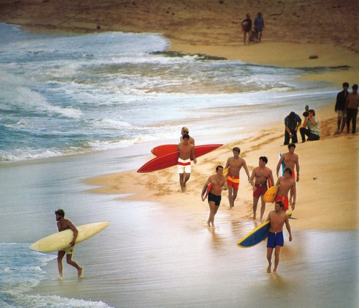 Surfing photography by LeRoy Grannis