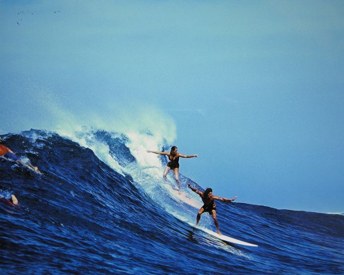 Surfing photography by LeRoy Grannis