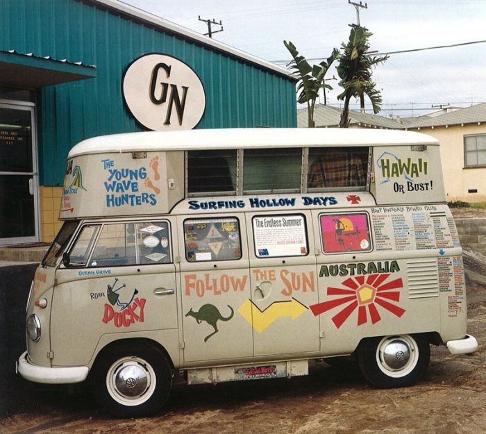 Surfing photography by LeRoy Grannis