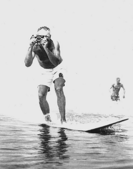 Surfing photography by LeRoy Grannis