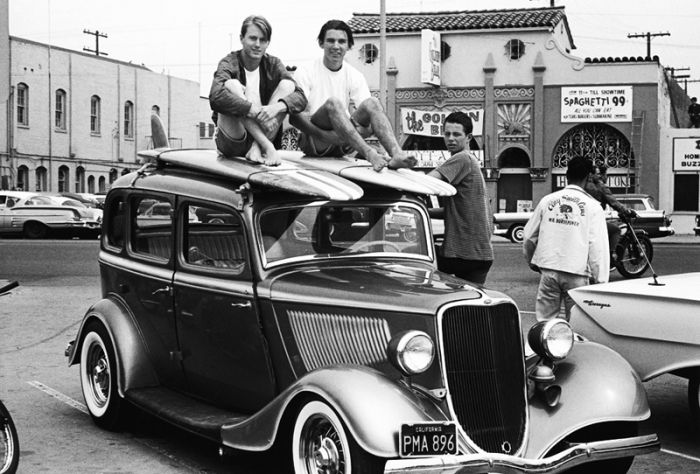 Surfing photography by LeRoy Grannis