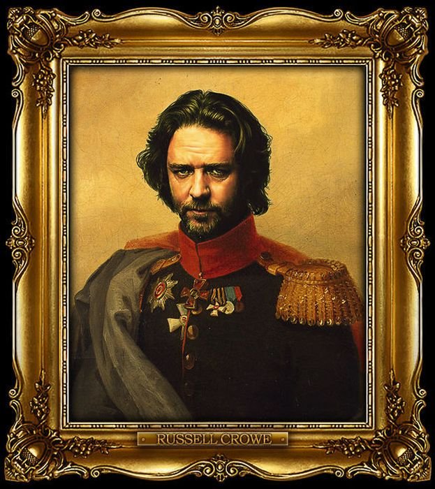 Celebrities like russian generals painted by George Dawe