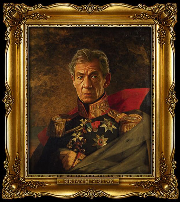 Celebrities like russian generals painted by George Dawe