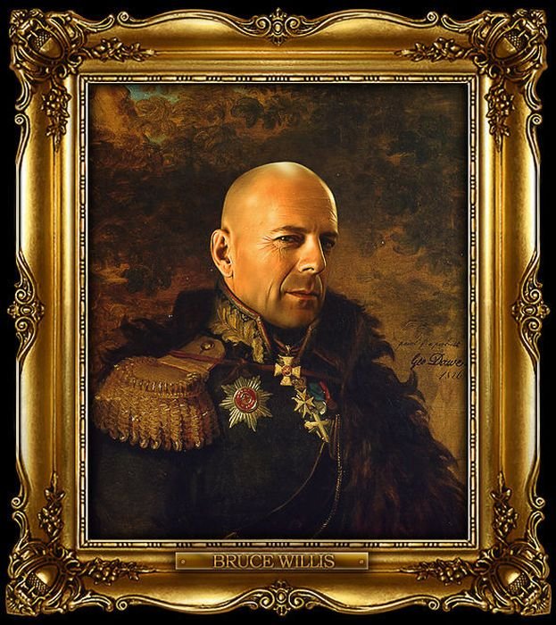 Celebrities like russian generals painted by George Dawe