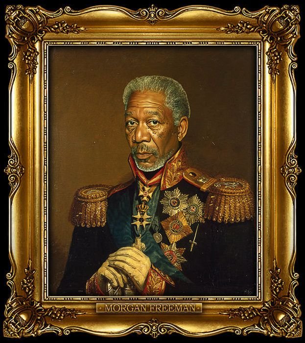 Celebrities like russian generals painted by George Dawe