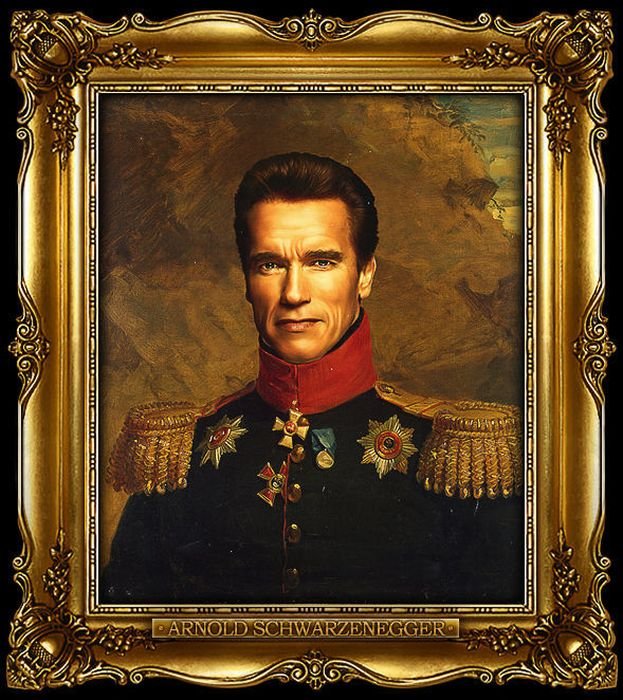 Celebrities like russian generals painted by George Dawe