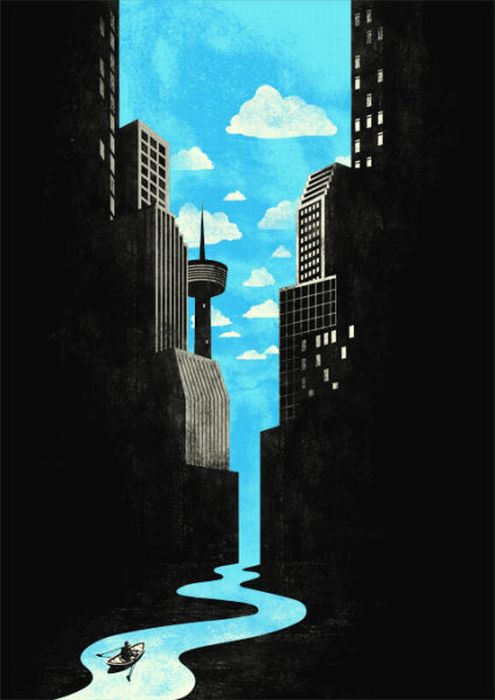 Visual art illustration by Tang Yau Hoong