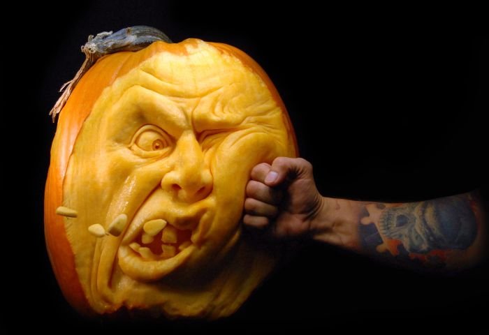 pumpkin carving art